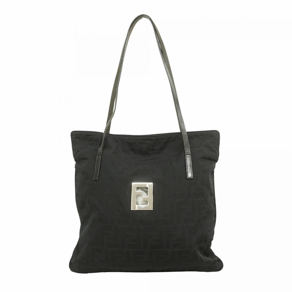 Fendi Zucca Tote Bag Black